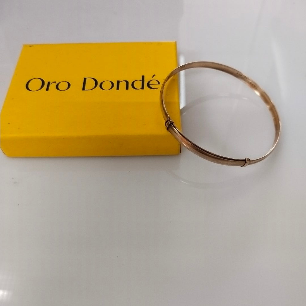 PULSERA RIGIDA ORO 10 K 5,30 GRMS (SEMINUEVO)