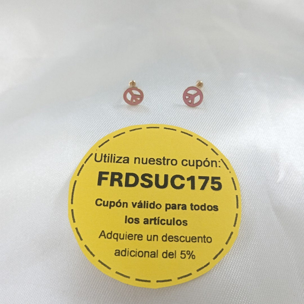 BROQUELES ORO 10K 1 (NUEVO)