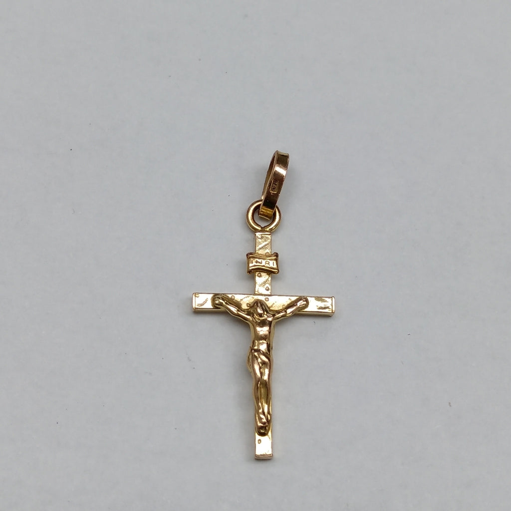 CRUCIFIJO ORO 14 K 1.8 GRMS (SEMINUEVO)
