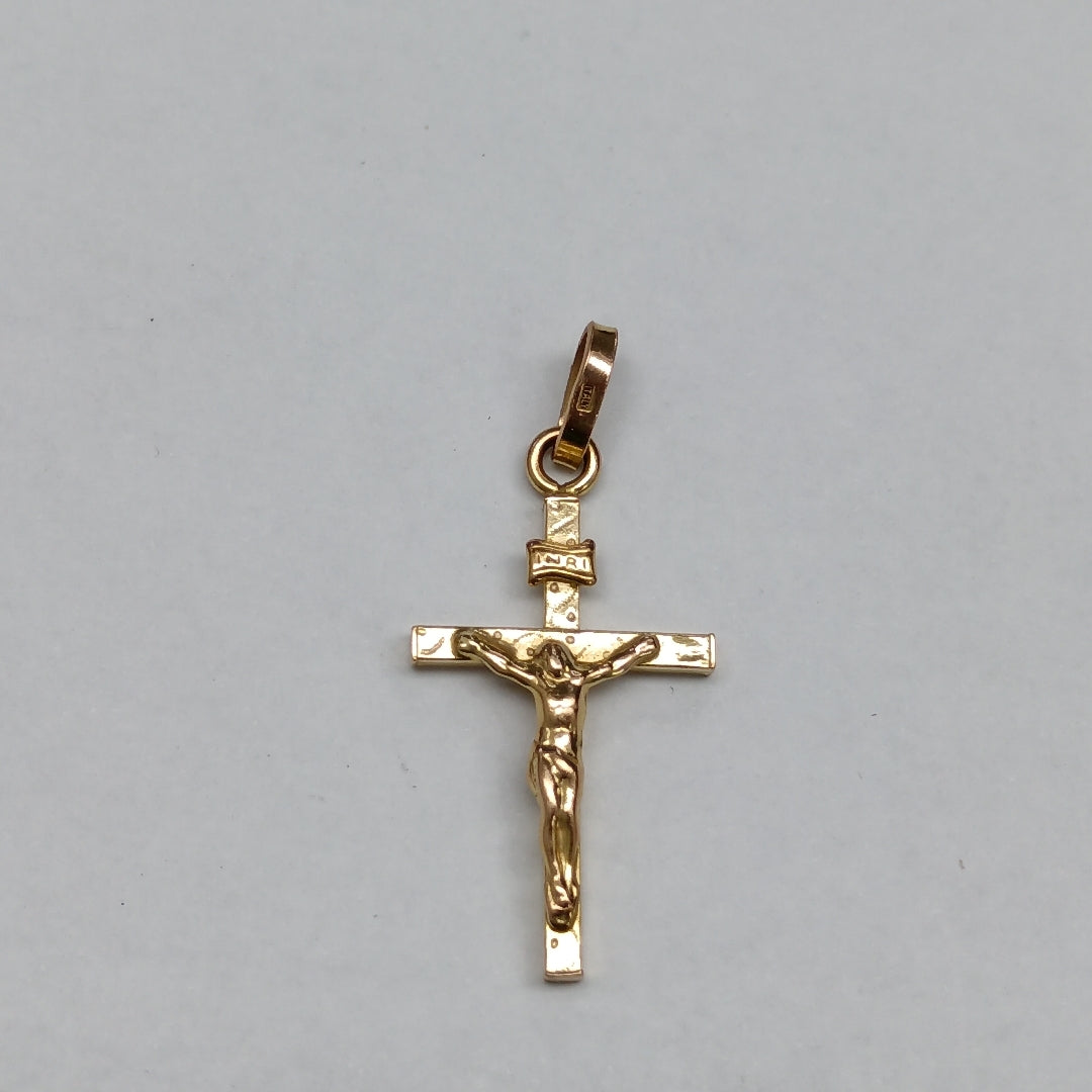CRUCIFIJO ORO 14 K 1.8 GRMS (SEMINUEVO)