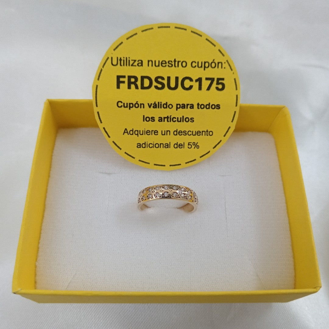 ANILLOS DAMA ORO 14K 2 (NUEVO)