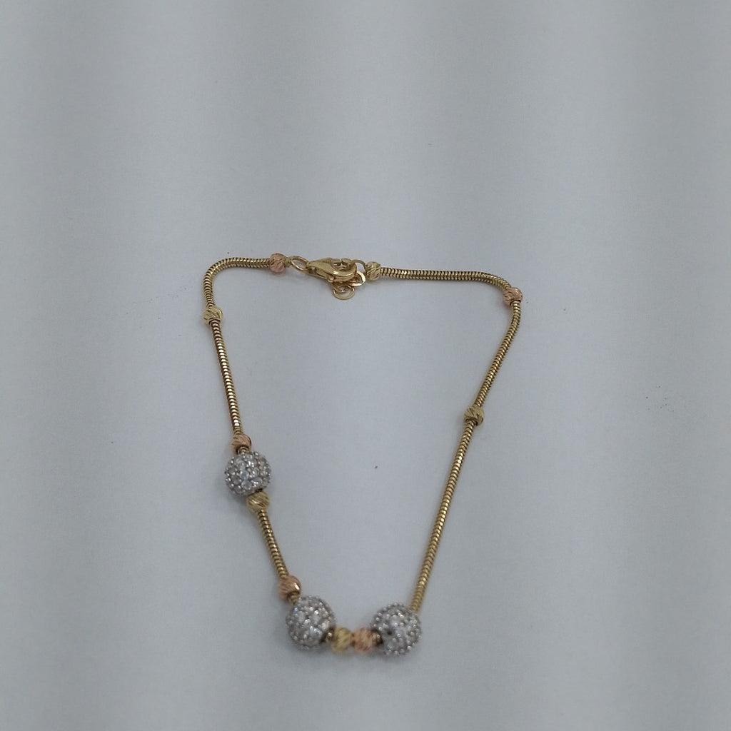 PULSERA ORO 14 K 3.9 GRMS (SEMINUEVO)