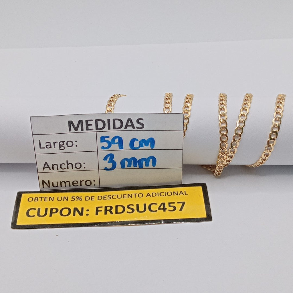 CADENA ORO 10 K 4.7 GRMS (SEMINUEVO)