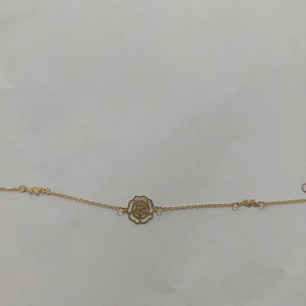 PULSERAS TEJIDO ESPECIAL C/DIJE ORO 10K 18 CM 0.8 GR (NUEVO)