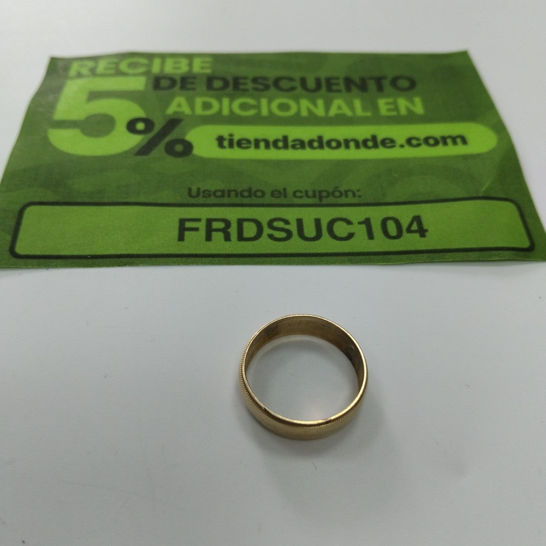 ARGOLLA ORO 14 K 2.9 GRMS (SEMINUEVO)