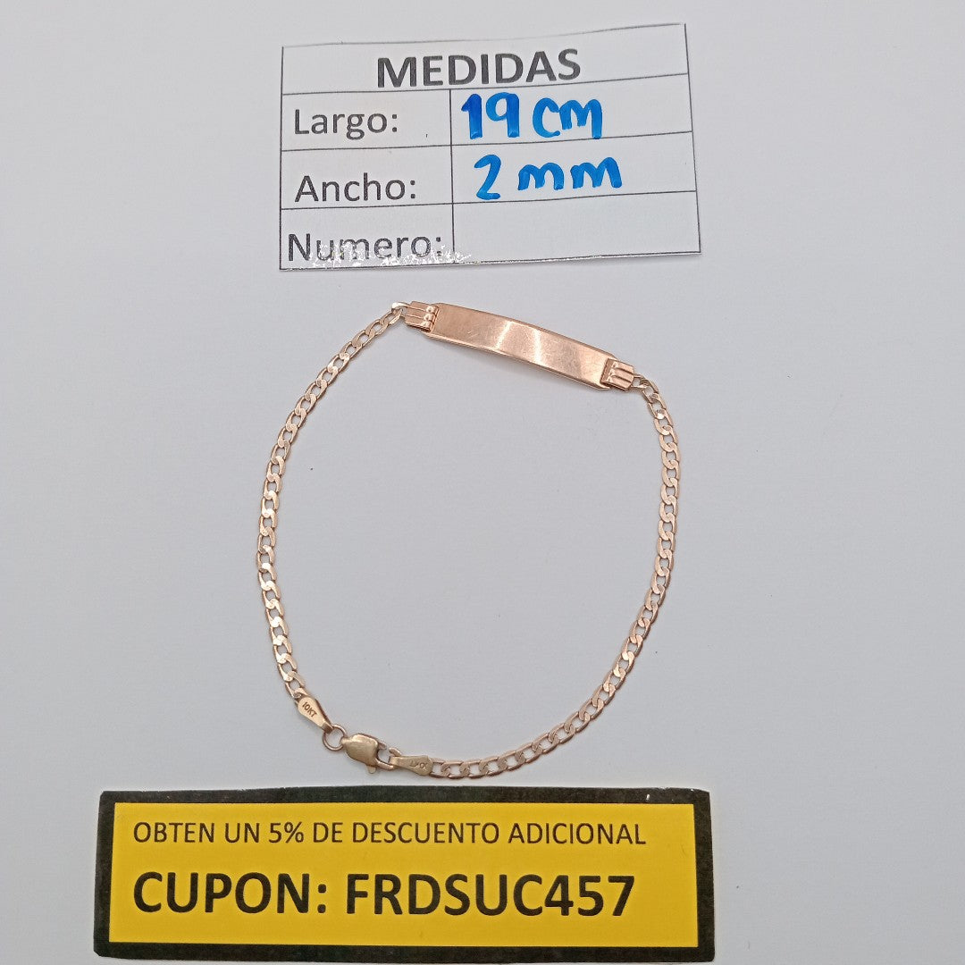 ESCLAVA ORO 10 K 2,60 GRMS (SEMINUEVO)