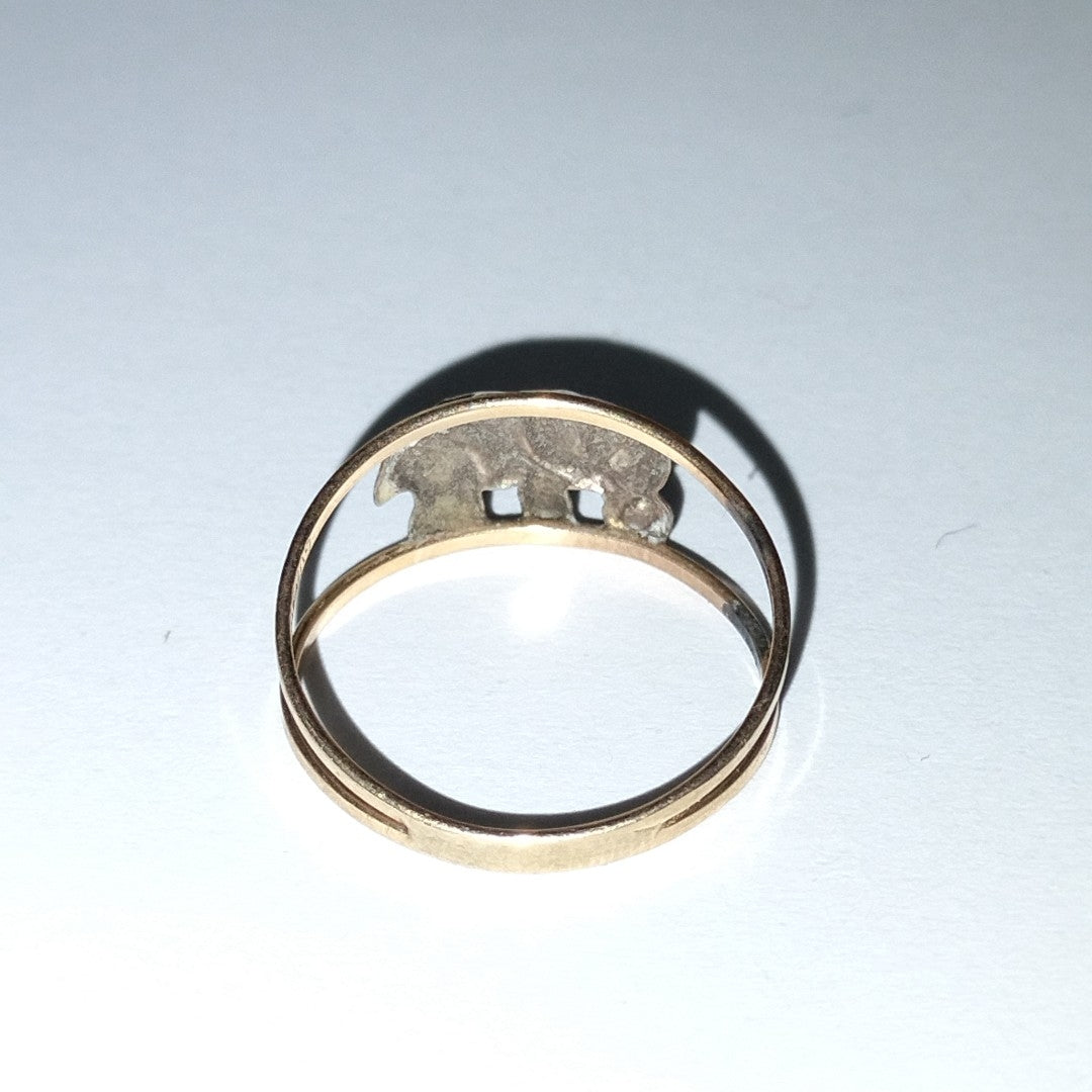 ANILLITO ORO,ORO BLANCO 10 K 1,20 GRMS (SEMINUEVO)