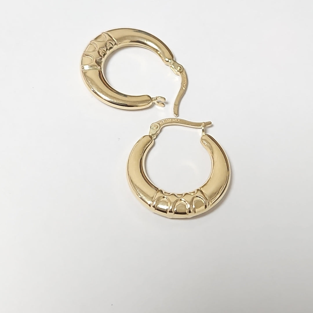 ARRACADAS ORO 14K 2 (NUEVO)