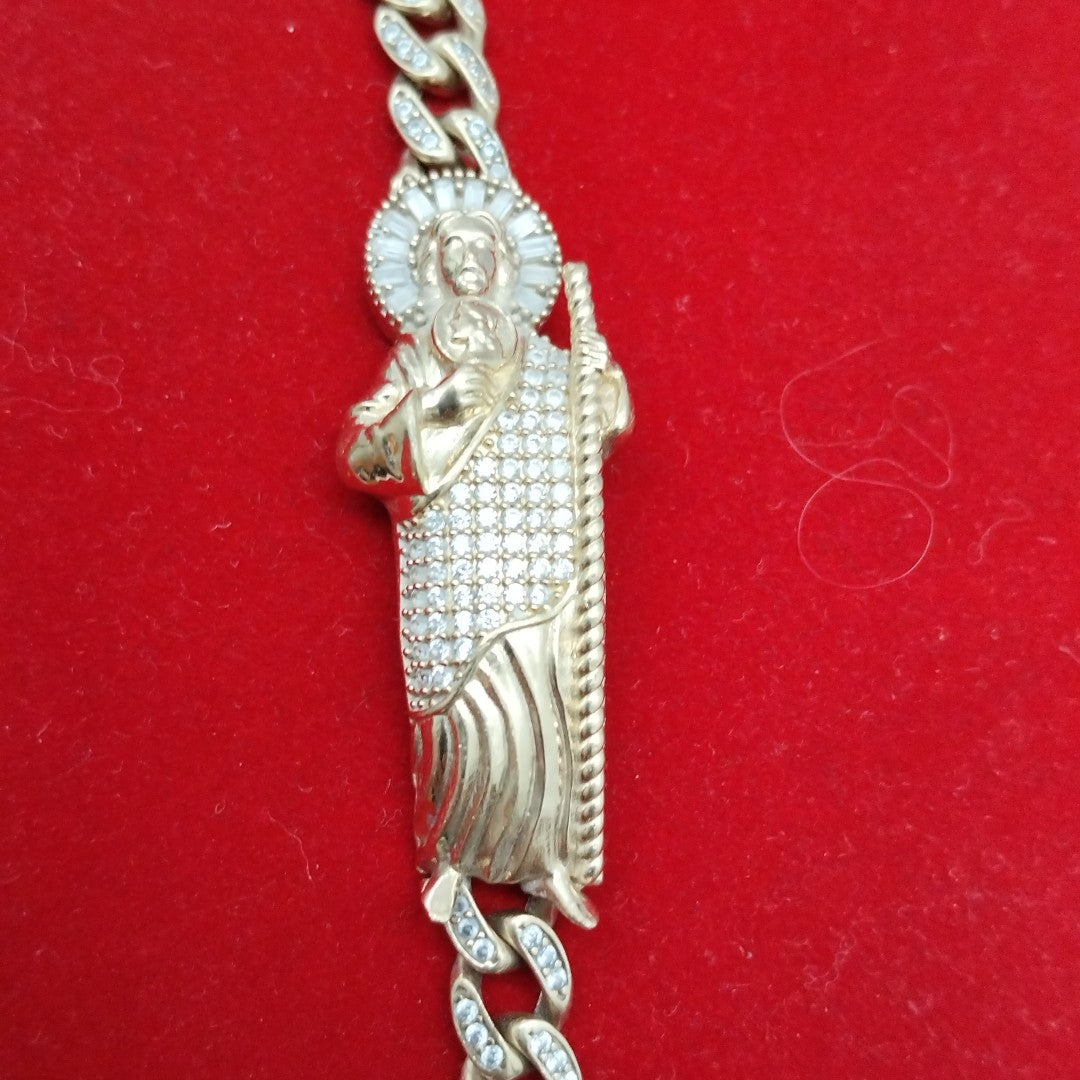 ESCLAVA ORO 10 K 15.6 GRMS (SEMINUEVO)