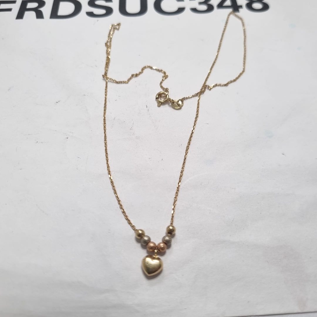GARGANTILLA ORO 14 K 1.9 GRMS (SEMINUEVO)