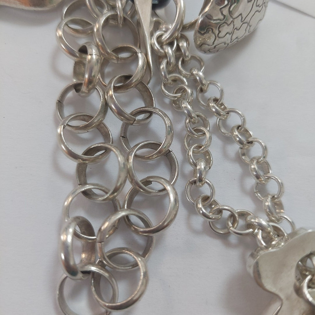 ANILLO,PULSERA PLATA 55,50 GRMS (SEMINUEVO)