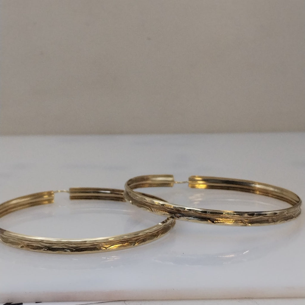 ARRACADAS PAR ORO 10 K 5.7 GRMS (SEMINUEVO)
