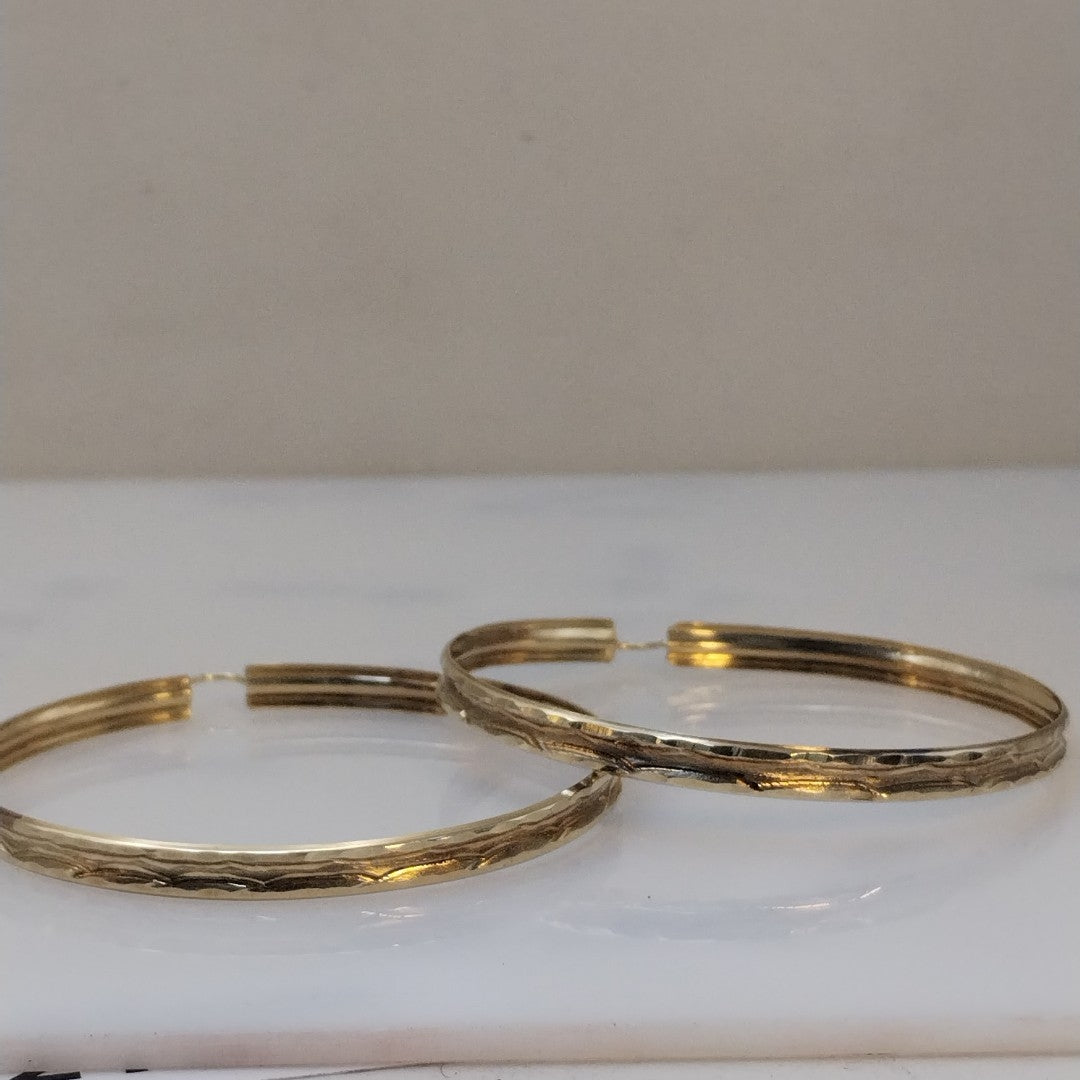 ARRACADAS PAR ORO 10 K 5.7 GRMS (SEMINUEVO)