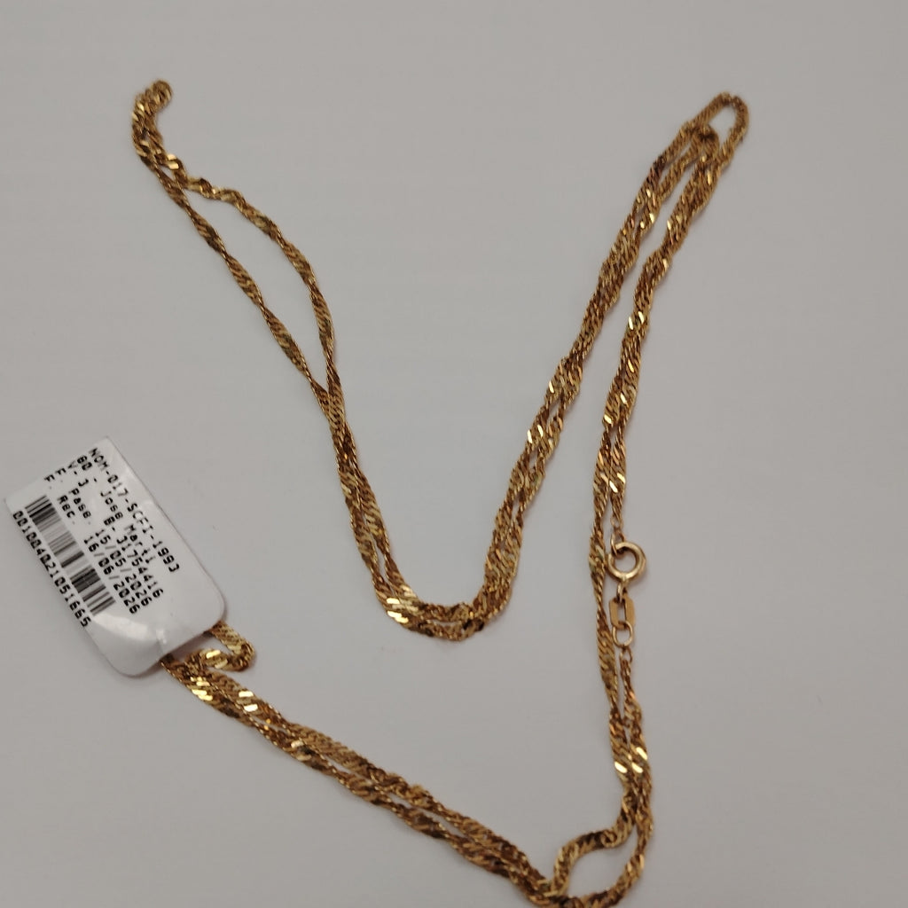 CADENA ORO 14 K 4.8 GRMS (SEMINUEVO)