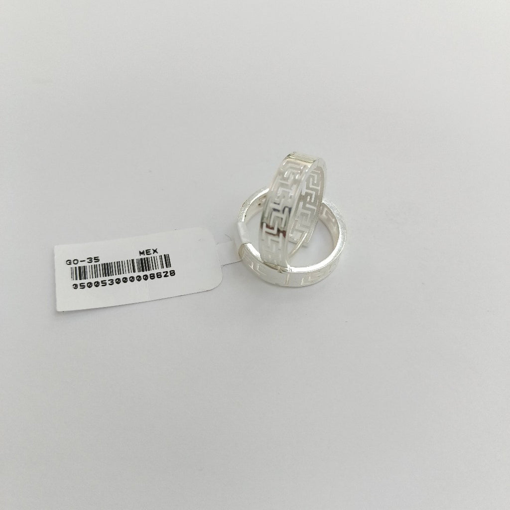 ARETES ARRACADAS GRECAS PLATA .925 4.13 GR (NUEVO)
