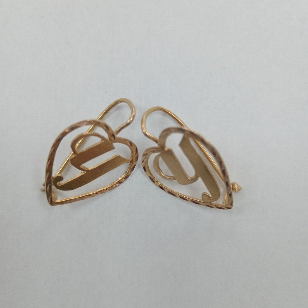 ARETES PAR ORO 10 K 2,30 GRMS (SEMINUEVO)