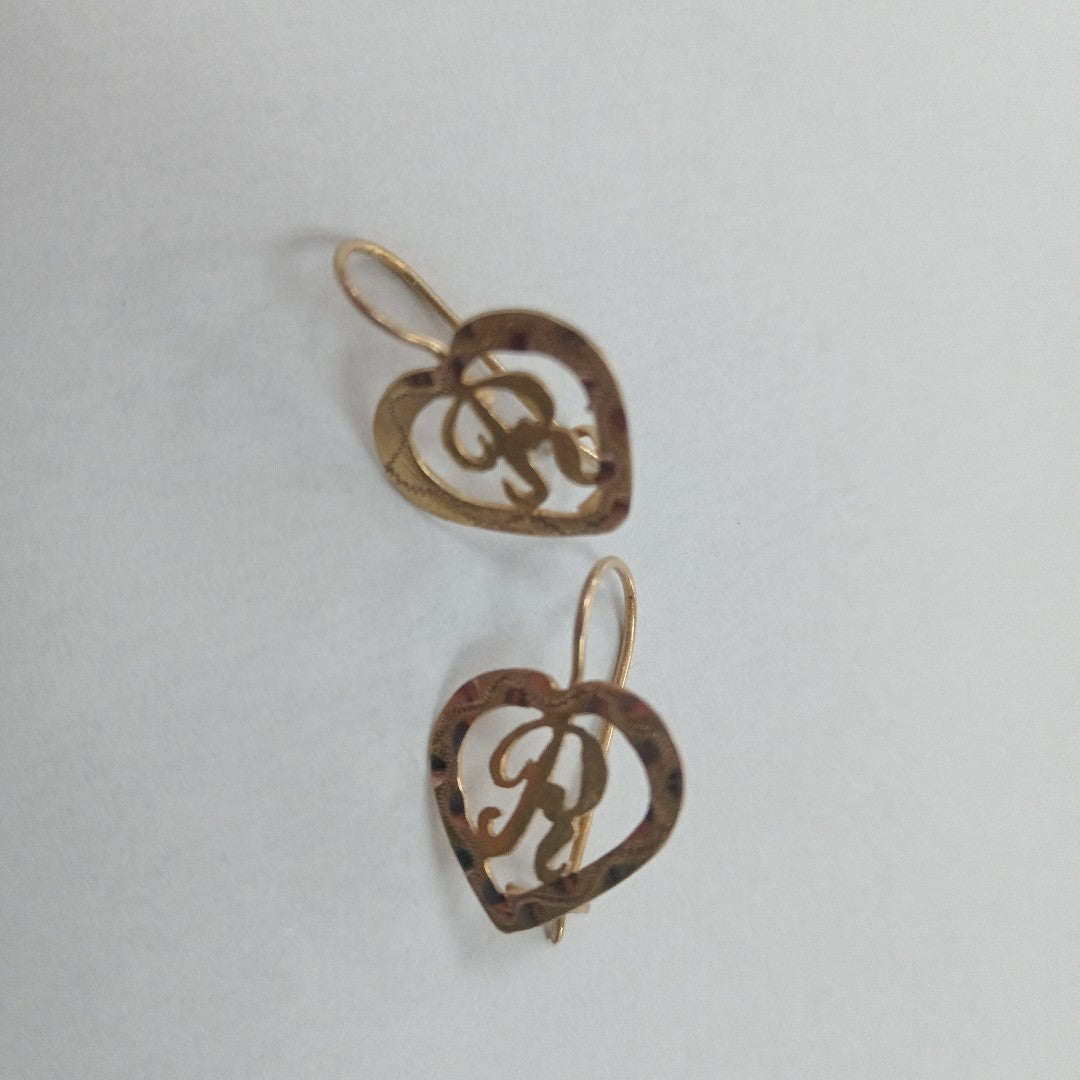 ARETES PAR ORO 10 K 1,60 GRMS (SEMINUEVO)
