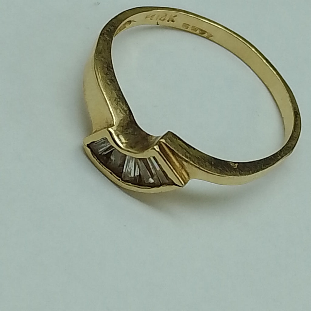 ANILLO ORO 14 K 2.5 GRMS (SEMINUEVO)