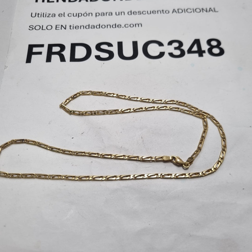 CADENA ORO 14 K 8,70 GRMS (SEMINUEVO)