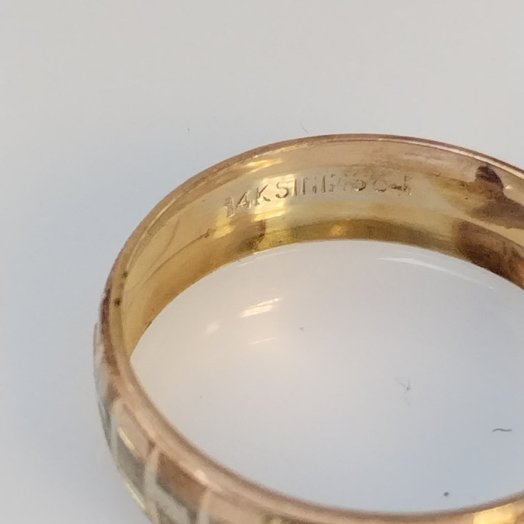 ARGOLLA ORO 14 K 2.6 GRMS (SEMINUEVO)
