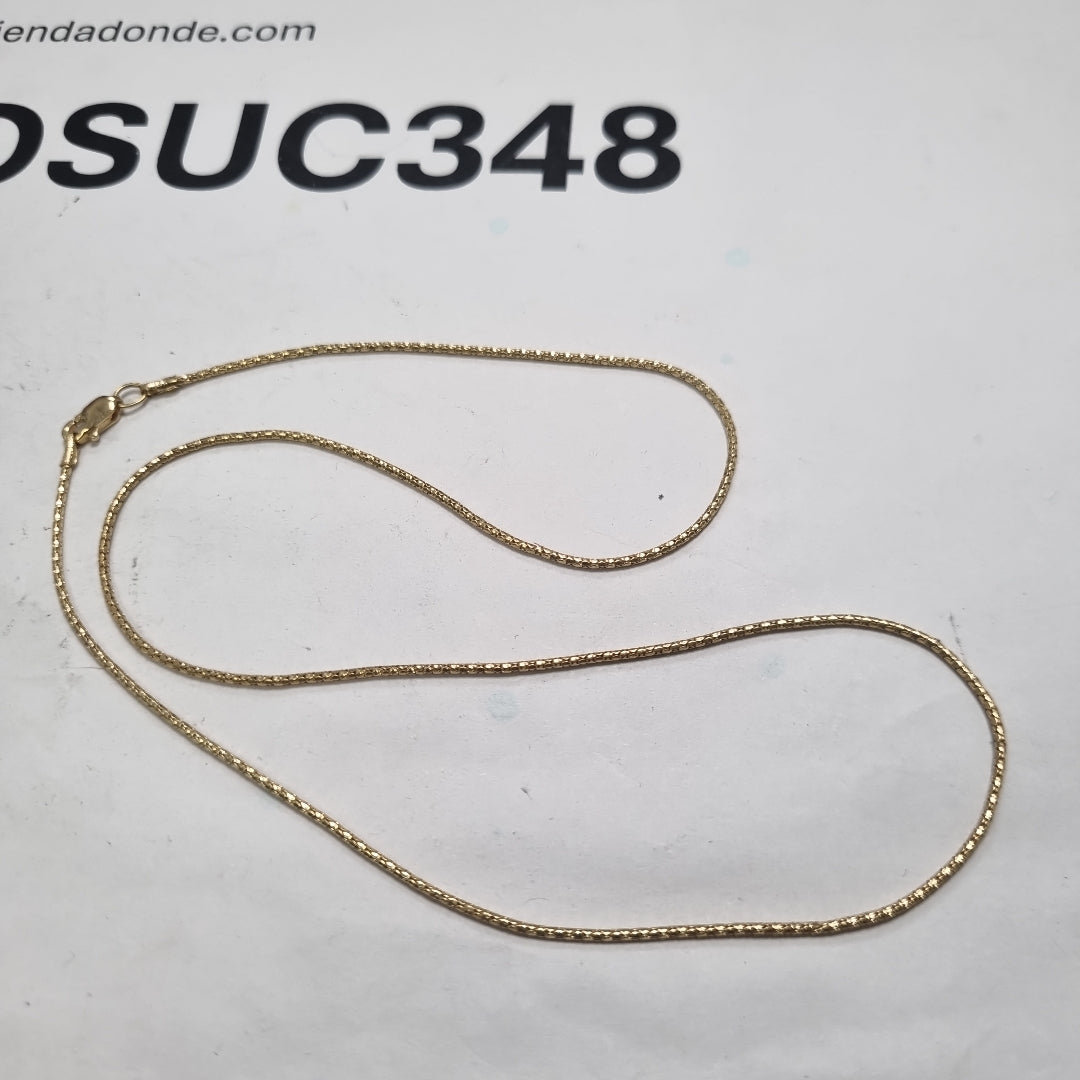 CADENA ORO 14 K 2,40 GRMS (SEMINUEVO)