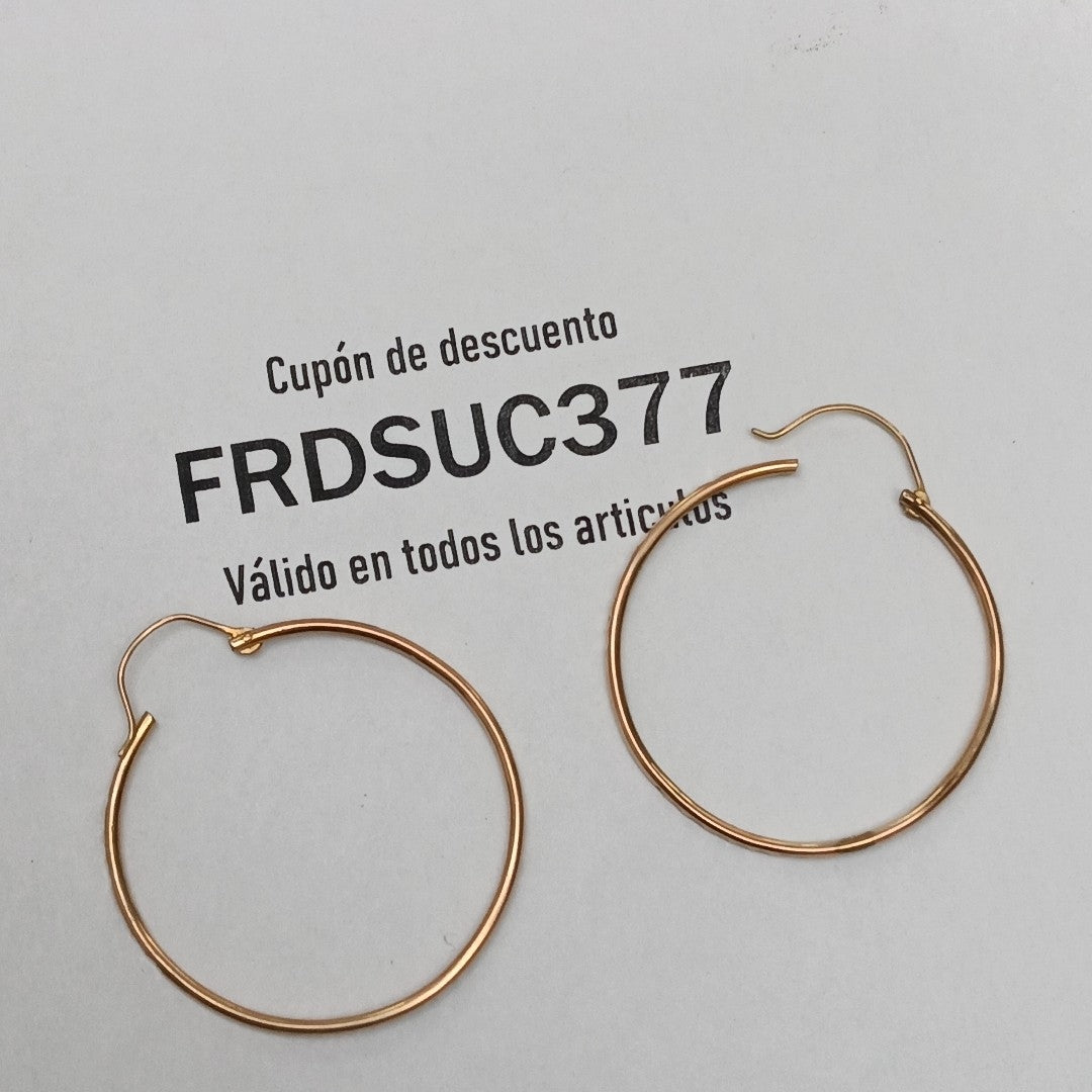 ARRACADAS PAR ORO 8 K 2.6 GRMS (SEMINUEVO)
