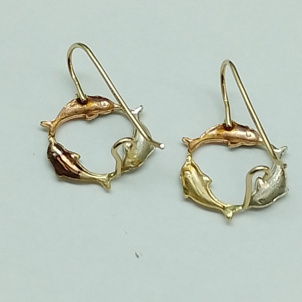 ARETES PAR ORO 10 K 2.2 GRMS (SEMINUEVO)