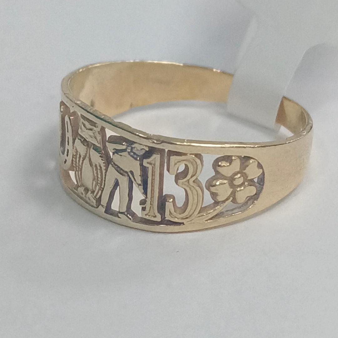 ANILLITO ORO 14 K 2 GRMS (SEMINUEVO)