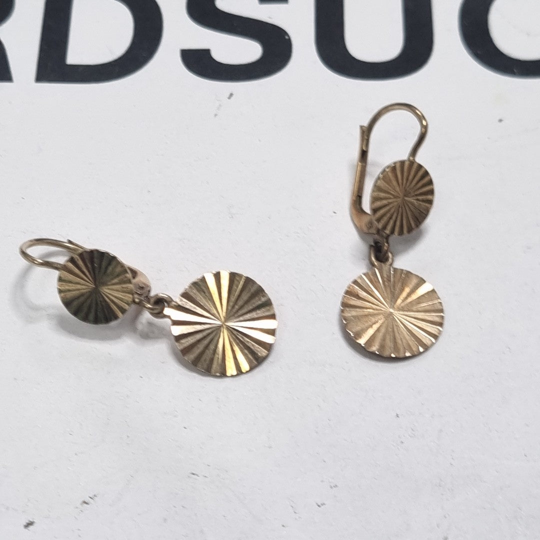 ARETES PAR ORO 10 K 2.3 GRMS (SEMINUEVO)