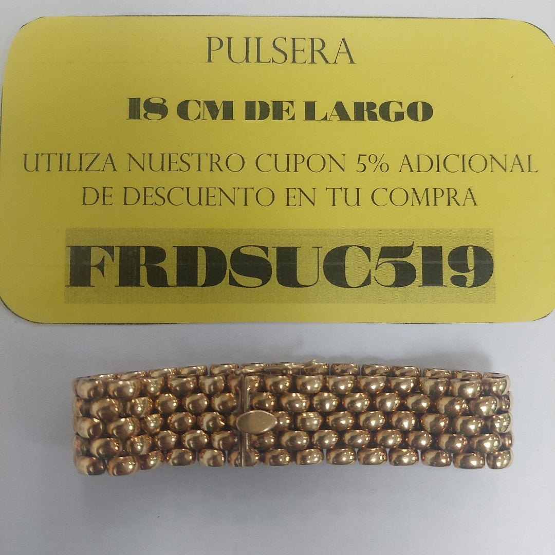 PULSERA ORO 18 K 66.1 GRMS (SEMINUEVO)