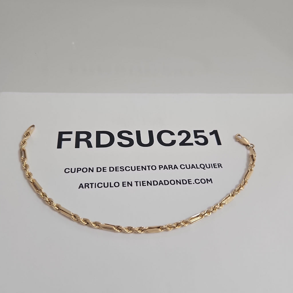 PULSERA ORO 10 K 2.3 GRMS (SEMINUEVO)