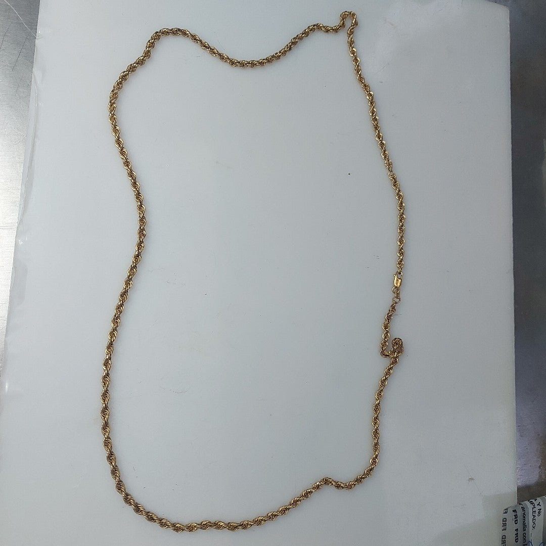CADENA ORO 14 K 4.8 GRMS (SEMINUEVO)