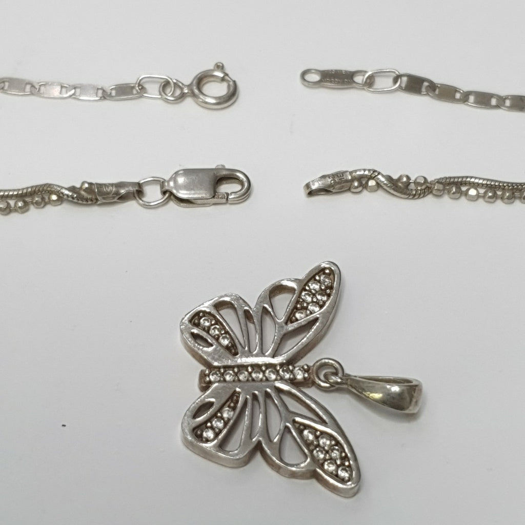 CADENA, DIJE PLATA 13.4 GRMS (SEMINUEVO)