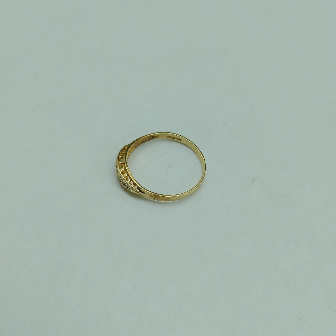 ANILLO ORO 14 K 1.7 GRMS (SEMINUEVO)