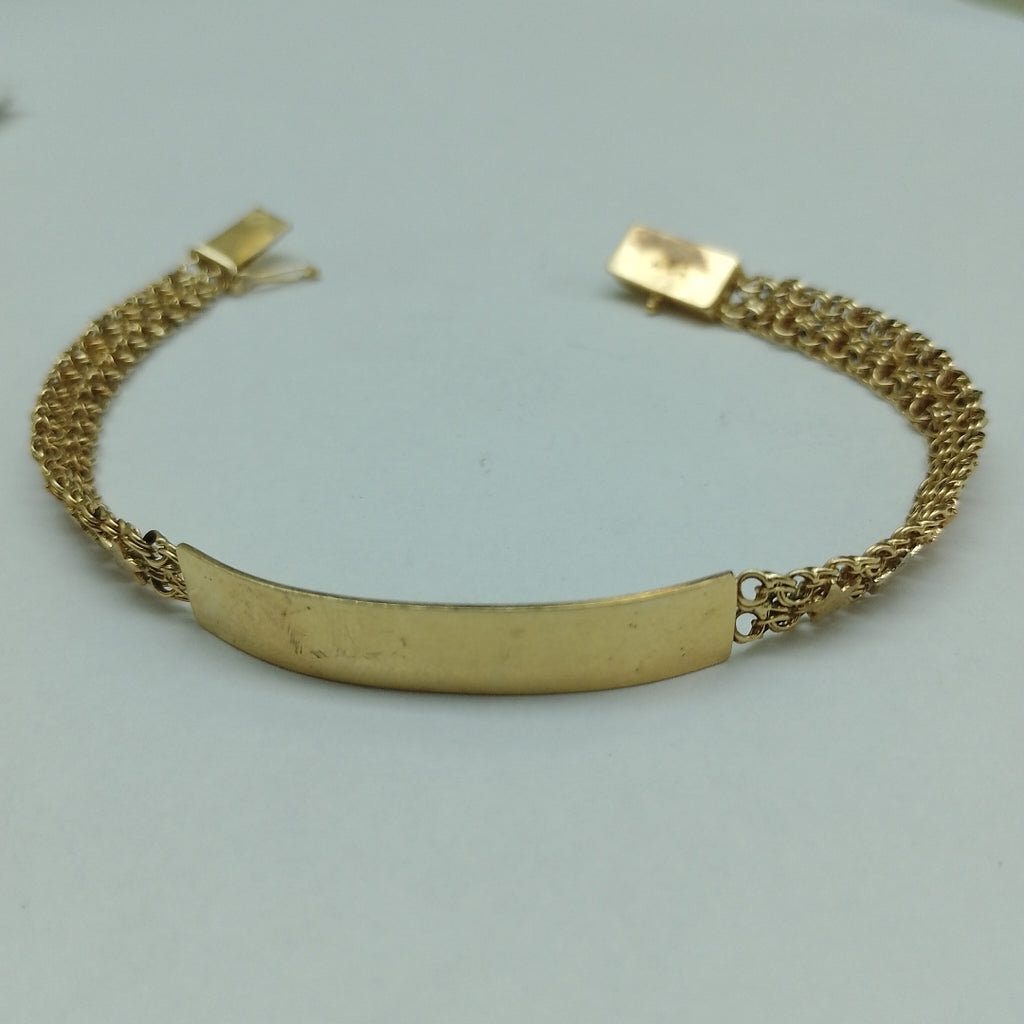ESCLAVA ORO 14 K 12.4 GRMS (SEMINUEVO)