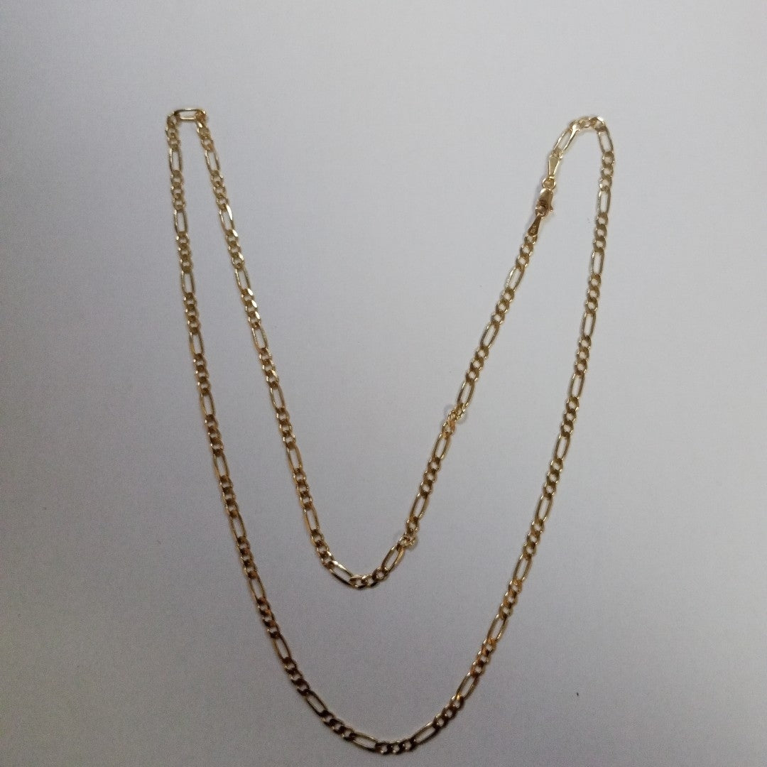 CADENAS 3X1 ORO 14K 60 CM 8.6 GR (NUEVO)