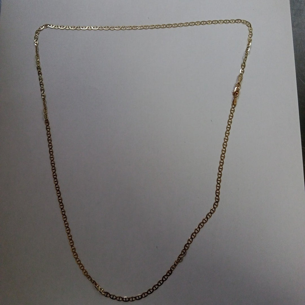 CADENAS TEJIDO GUCHI ORO 10K 60 CM 4.1 GR (NUEVO)