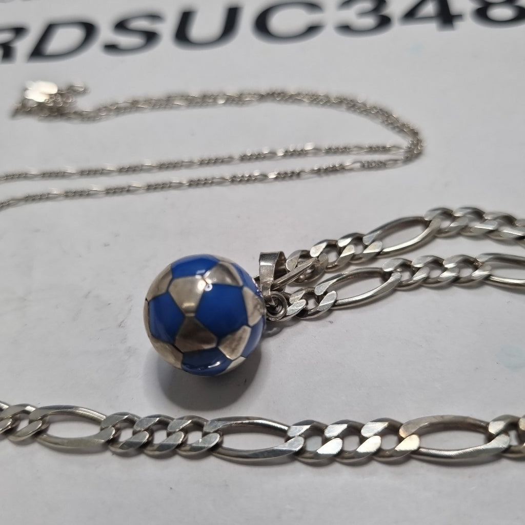 CADENA, DIJE PLATA 23 GRMS (SEMINUEVO)