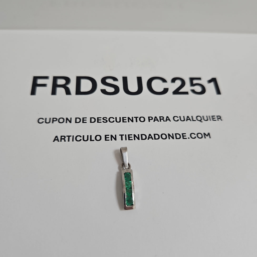 DIJE ORO BLANCO 18 K 1,50 GRMS (SEMINUEVO)