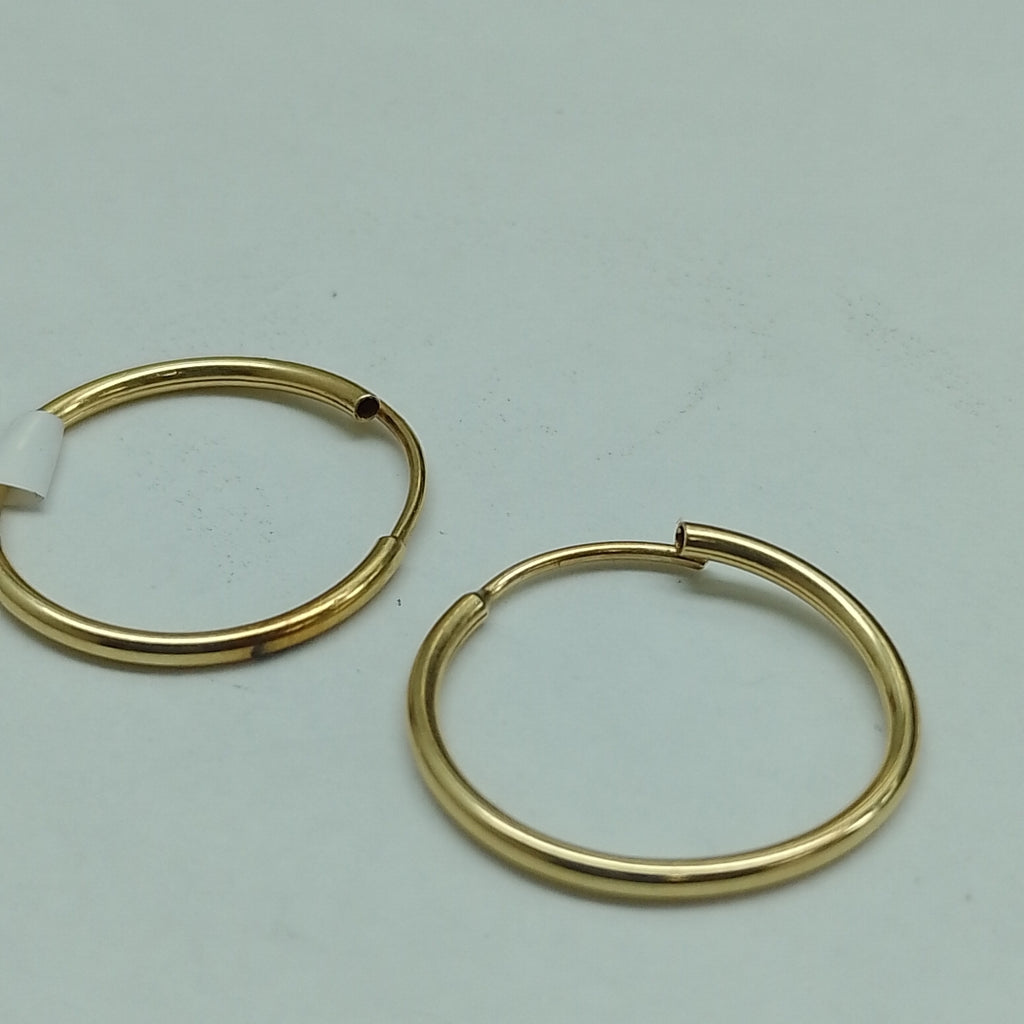 ARRACADAS PAR ORO 14 K 1.1 GRMS (SEMINUEVO)
