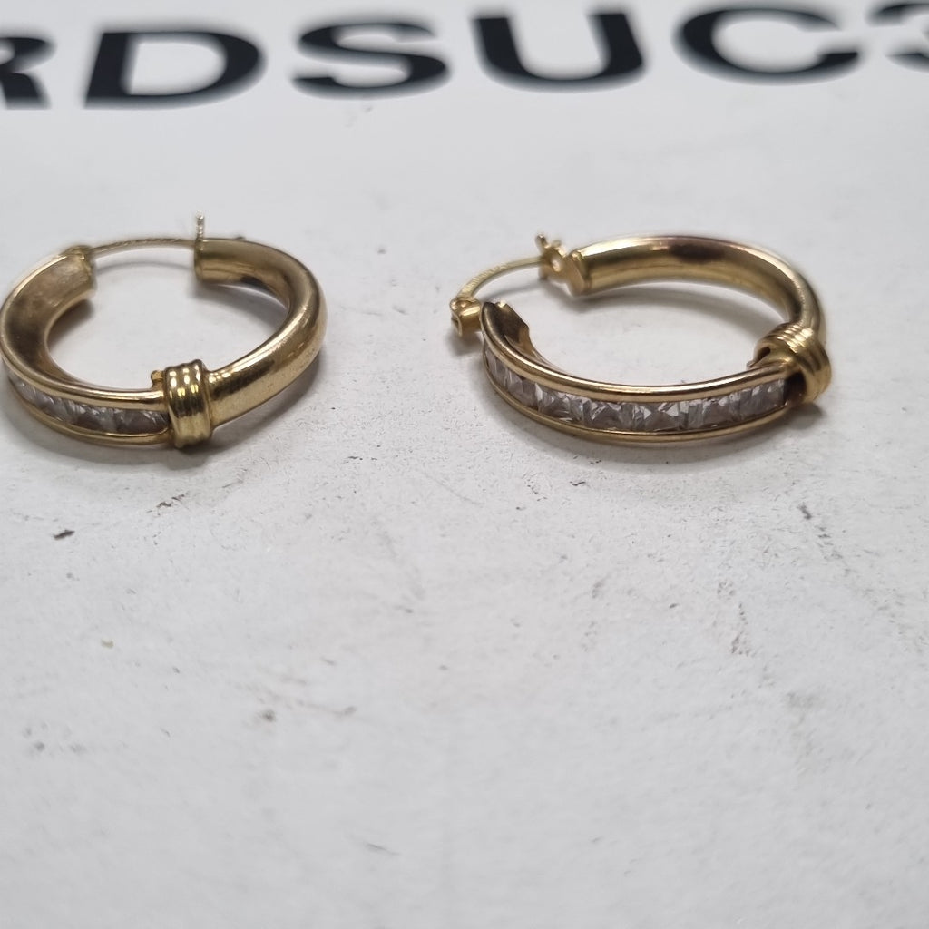 ARRACADAS PAR ORO 10 K 4 GRMS (SEMINUEVO)