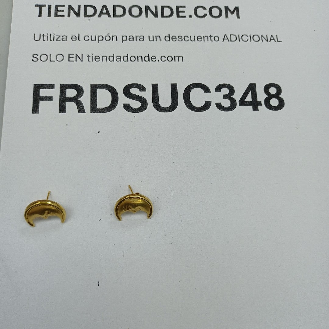 ARETES PAR ORO 18 K 4.5 GRMS (SEMINUEVO)