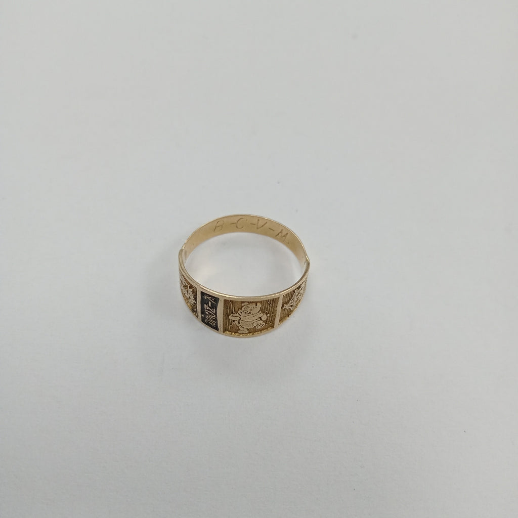 ANILLO DE GRADUACIÓN ORO 8 K 1,00 GRMS (SEMINUEVO)