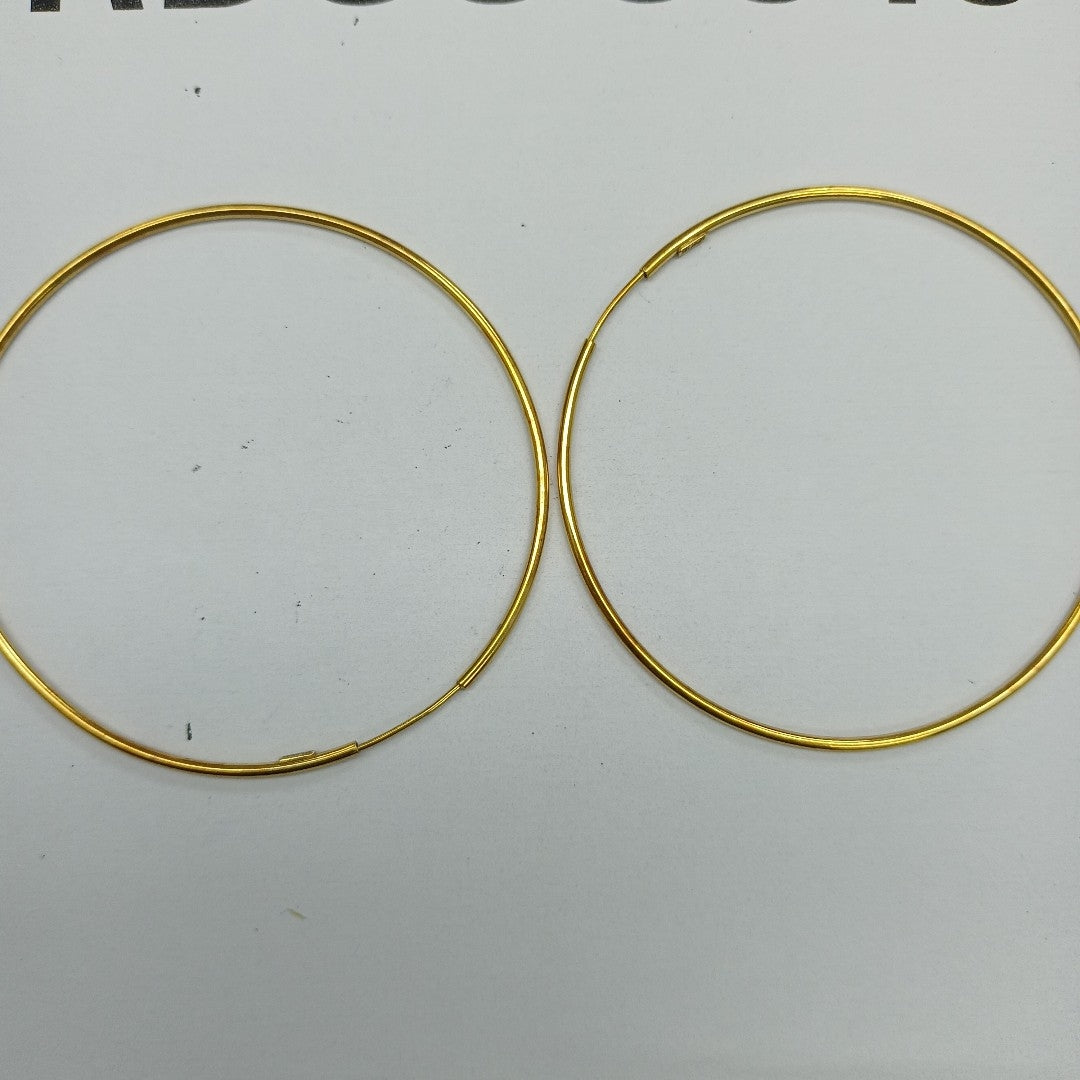 ARRACADAS PAR ORO 18 K 5.7 GRMS (SEMINUEVO)