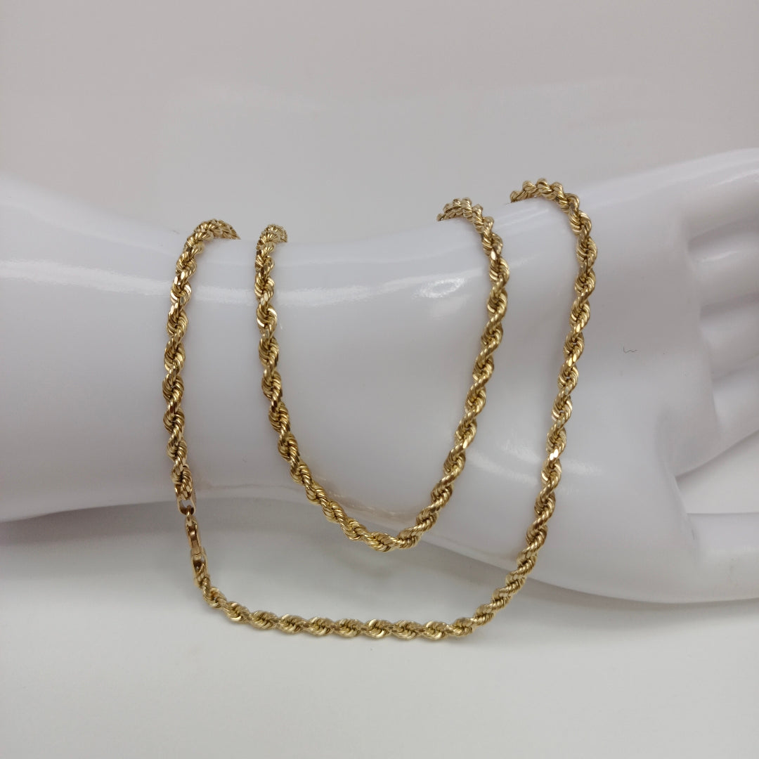 CADENA ORO 14 K 11 GRMS (SEMINUEVO)