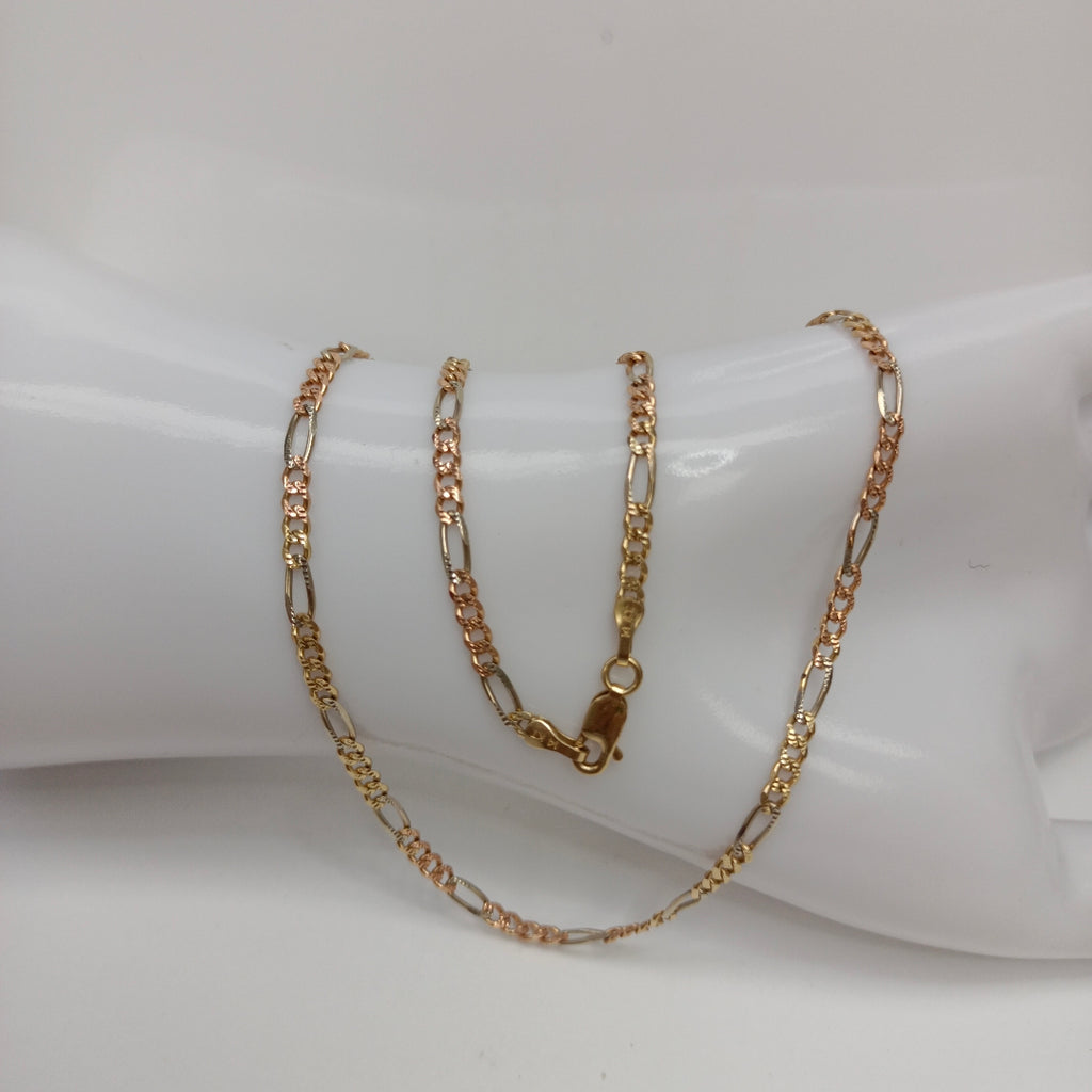 CADENA ORO, ORO COMBINADO 10 K 8 GRMS (SEMINUEVO)