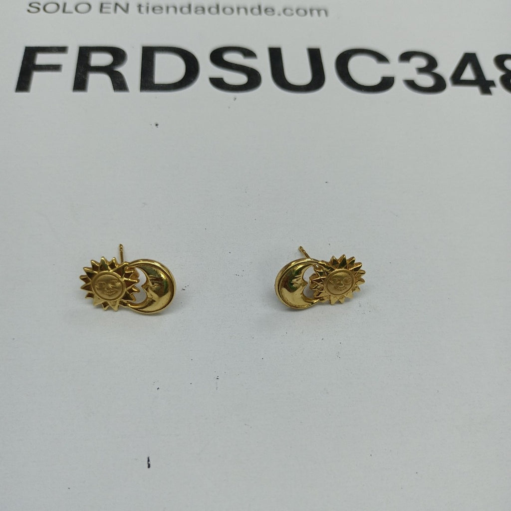 ARETES PAR ORO 14 K 2.7 GRMS (SEMINUEVO)