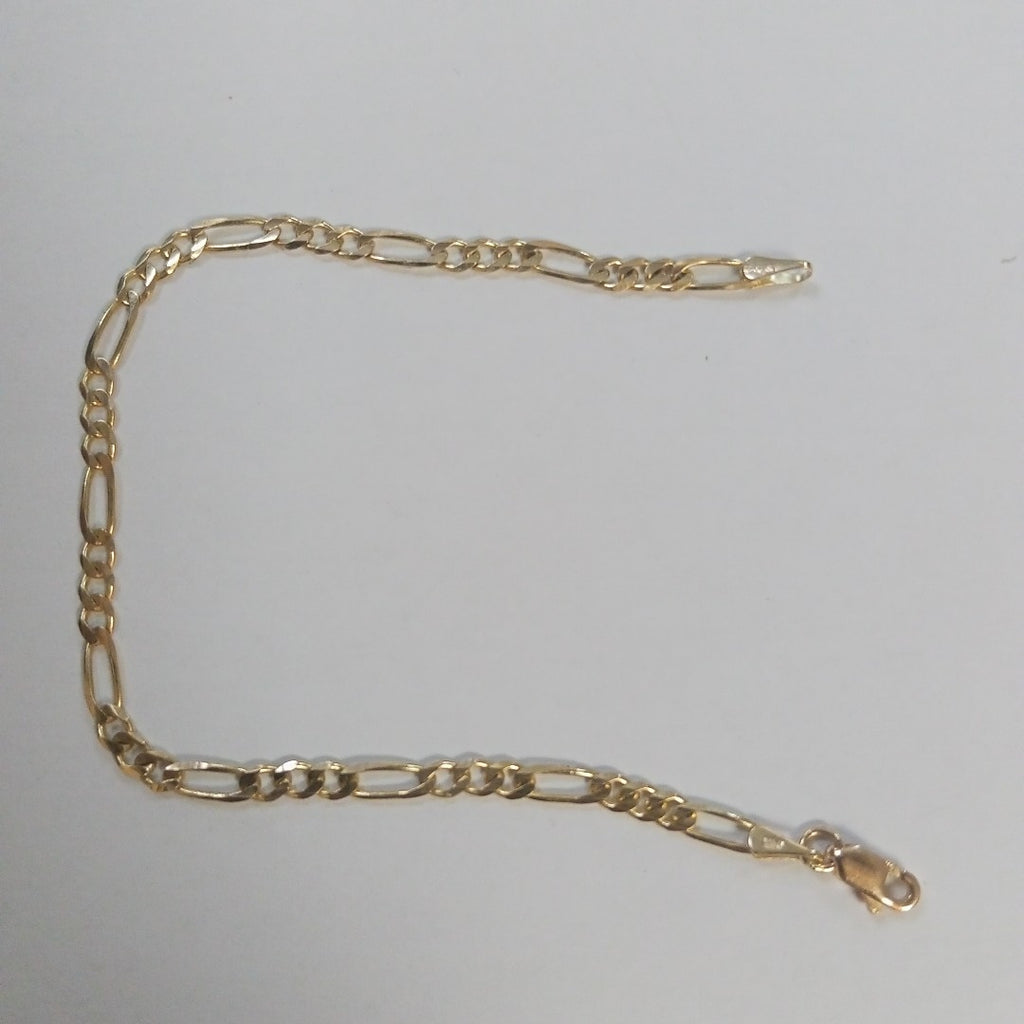 PULSERAS 3X1 ORO 14K 18 CM 2.9 GR (NUEVO)