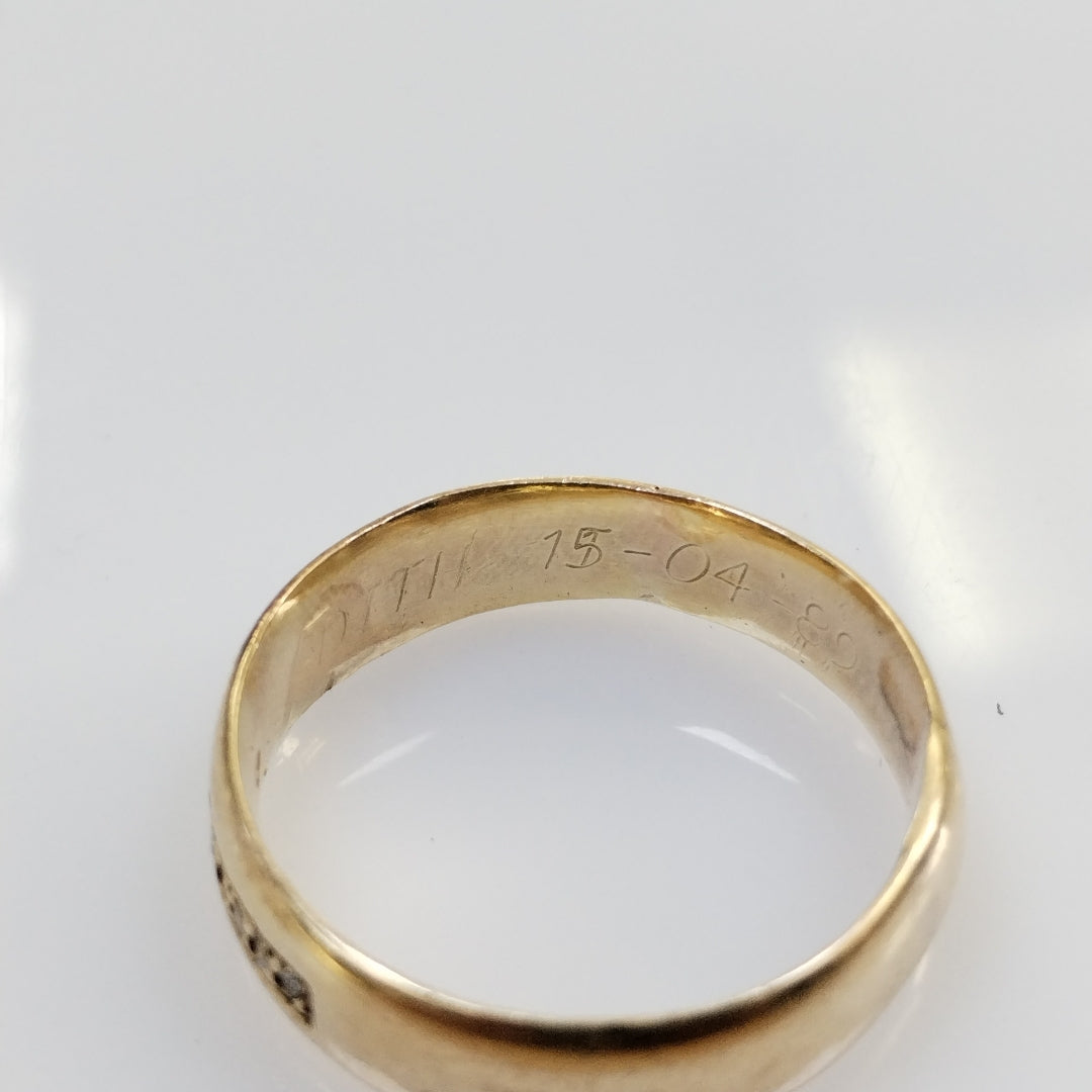 ARGOLLA ORO 14 K 5,70 GRMS (SEMINUEVO)