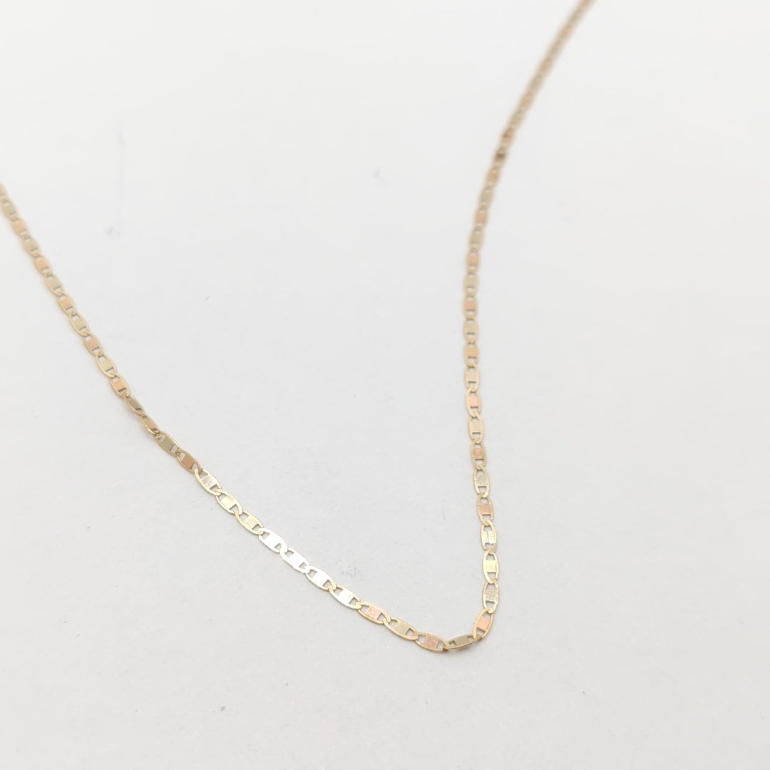 CADENA ORO, RODIADO 10 K 1 GRMS (SEMINUEVO)